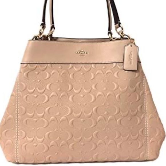 Coach Handbags - COACH Lexy Shoulder Bag in Nude Pink